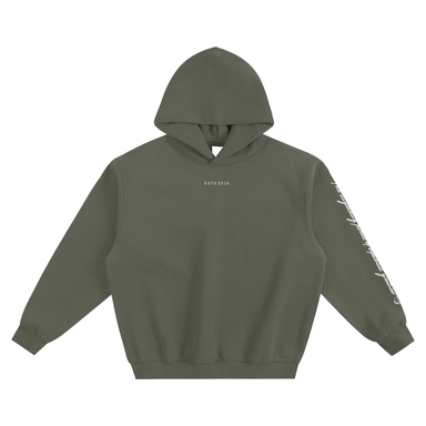 the front of the dark gray Official Member Hoodie